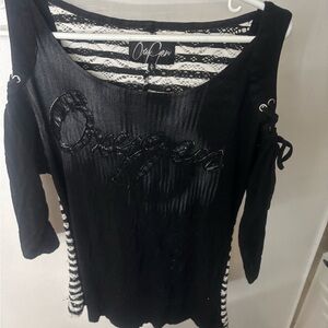 Black Women's Top